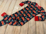 Kids Zip up romper-CUSTOM ORDER