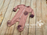 Kids Zip up romper-CUSTOM ORDER