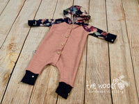 Kids Button up romper-CUSTOM ORDER