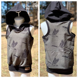 Kids Racerback Hoodie Tank- CUSTOM ORDER