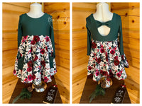 Girls Bow Back Dress-CUSTOM ORDER