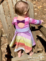 Girls Bow Back Dress-CUSTOM ORDER