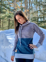 Custom Colorblocked Hoodie- CUSTOM ORDER