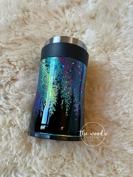 Starbucks inspired epoxy glitter tumbler