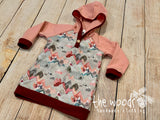 Kids Placket Hoodie-CUSTOM ORDER