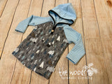 Kids Placket Hoodie-CUSTOM ORDER